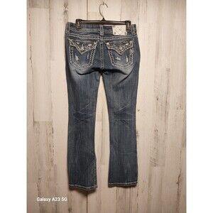 Miss Me Jeans Signature Slim Boot Jeans Size 28 Distressed